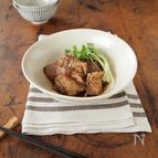 ＊豚肩ロースの黒酢煮＊