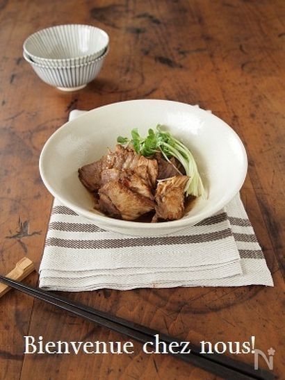 ＊豚肩ロースの黒酢煮＊