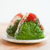 贅沢気分♪マグロの漬けおにぎり