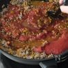 レンズ豆のキーマカレーの工程3