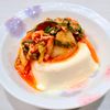 まゆの作ってみた!投稿(混ぜるだけ！大葉入りツナキムチのせ冷奴)
