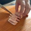 かぼちゃのカルボナーラの下準備