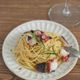 ワインとともに♪タコとローズマリーのペペロンチーノ