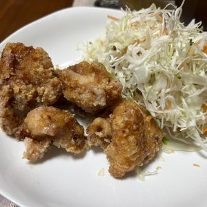 ぽちゃこの作ってみた!投稿(【香ばしおかか唐揚げ】うま味UP！和風なジューシー唐揚げ♡)