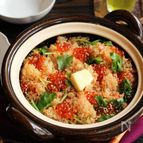 炊飯器で超簡単！鮭といくらの炊き込みごはん（動画あり）