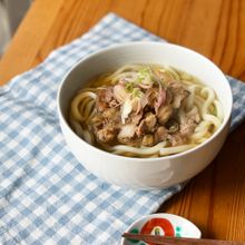 みょうがたっぷり肉うどん