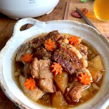 甘辛でお酒もご飯もすすむとろとろ♡【豚バラ大根】