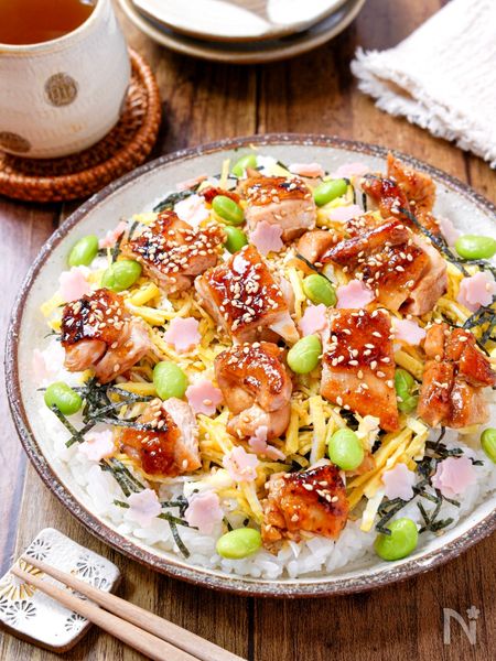 照り焼きちらし