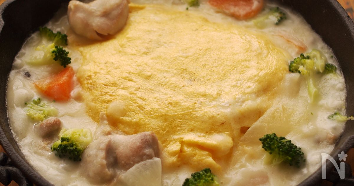 かける派 クリームシチューのオムライス風 By 田村 りか レシピサイト Nadia ナディア プロの料理家のおいしいレシピ