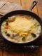 かける派☆クリームシチューのオムライス風