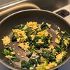 【ほうれん草とたまごのさっぱり中華炒め】彩りも綺麗◎の工程4