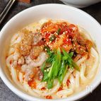 【豚キムチの冷やしゴマだれうどん】夏に最高！パワーレシピ♪