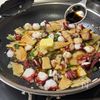 こっくりやみつき♬タコとたけのこのガリバタ醤油パスタ♬の工程4