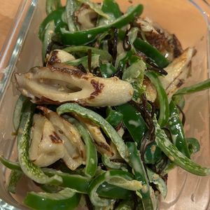 なつの作ってみた!投稿(うまい惣菜😋❣ちくわとピーマンの塩昆布マヨネーズ🥗)
