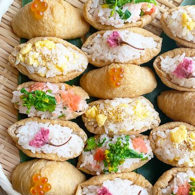 春に作りたい簡単いなり寿司