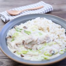 ご飯に合う！豚肉と白菜の和風シチュー