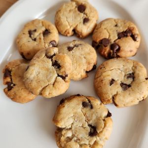 utanoの作ってみた!投稿(米粉のチョコバナナソフトクッキー【卵・バター・砂糖不使用】)