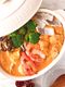 濃厚スープで野菜が美味しい♪海老のビスク鍋