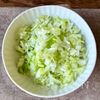 レンジで7分!【豚ひき肉と長ねぎのピリ辛春雨】ごはんが進む♪の工程1