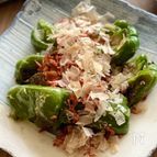 小えび・おかかのせで香ばしい！【丸ごと焼きピーマン】
