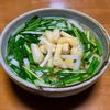 Nao★彡の作ってみた!投稿(行列のうどんそば1日300杯🍜あげとニラのきざみうどん🤩)