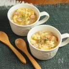新あさひ豆腐で高タンパク質イタリアンスープ