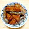 よっこの作ってみた!投稿(野菜揚とねじりこんにゃくの甘辛煮【#作り置き #レンジ】)