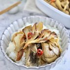 旨みたっぷり！バター香るきのこポン酢マリネ