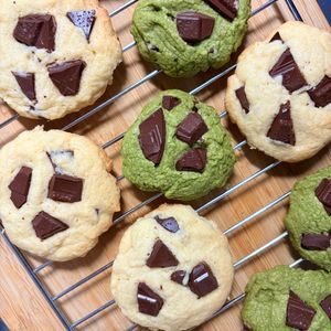 891391の作ってみた!投稿(混ぜて焼くだけ❤︎チョコチャンククッキー)
