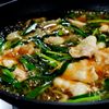 ふわっと卵、麺パリッ、とろ〜りあん！豚ニラ玉あんかけ焼きそばの工程5