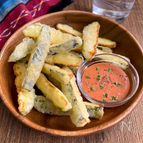 ポテト超え？！カリザクで止まらない「フライドズッキーニ」