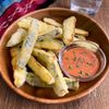 ポテト超え?!カリザクで止まらない「フライドズッキーニ」