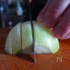 豚肉の甘辛おろしポン酢の下準備