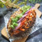 レーズンを使った野菜たっぷりヴェトナムサンド♪バインミー