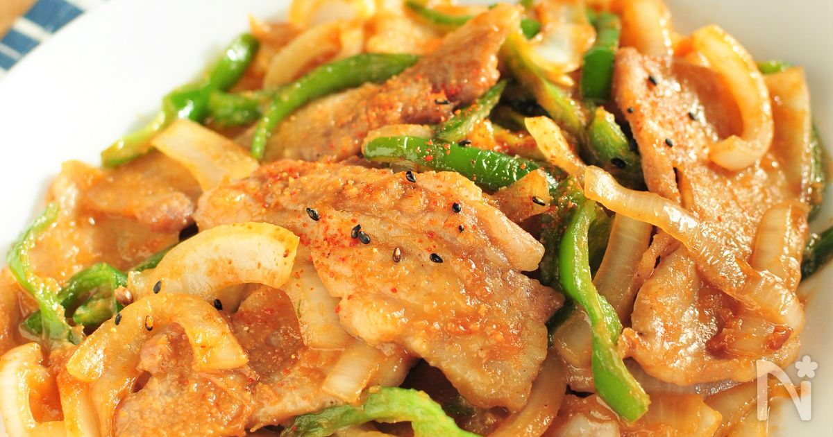 にんにく無しでもガツンとくる味 豚バラと野菜の甘辛味噌炒め By とも花 レシピサイト Nadia ナディア プロの料理家のおいしいレシピ