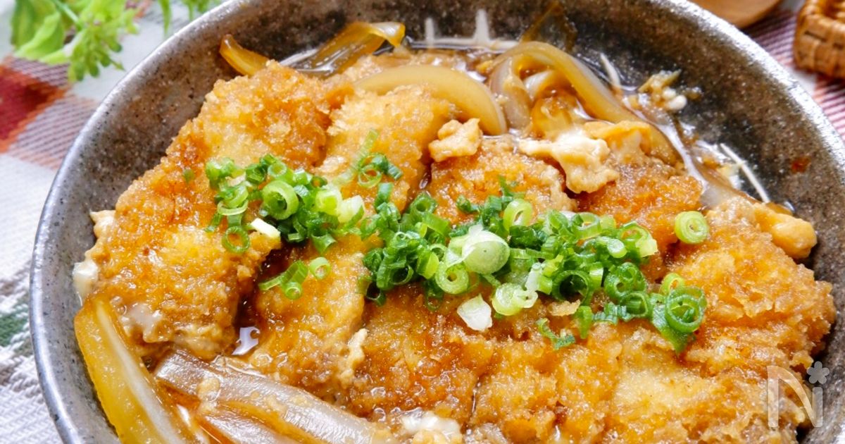 かつとじ ご飯が進む定食屋さん風『かつとじ』 | レシピサイトNadia