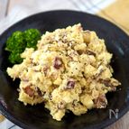 ダブルチーズのさつまいもデリ風サラダ【糖質オフ・お弁当】