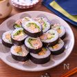 【我が家のサラダ巻き】パクパクいける！節分の恵方巻きにも◎