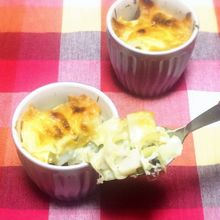 冬野菜のマヨチーズ焼き