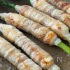 巻いて焼くだけ【アスパラの竹輪肉巻き】甘辛タレがやみつき！の工程3