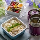 【マネしたい!定食弁当シリーズvol.3】暑い夏に食べたい!つるんと美味しい冷やしうどん弁当
