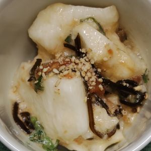 rantomoの作ってみた!投稿(しばき長芋の梅ワサビおかか塩こんぶ和え)