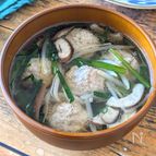 【うま味たっぷり！肉団子のうま塩スープ】