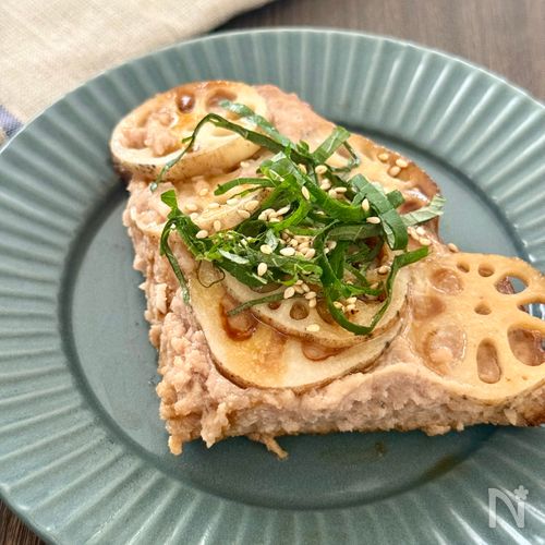 ⁠丸めない超ズボラ『れんこんの甘辛照り焼き大判つくね』