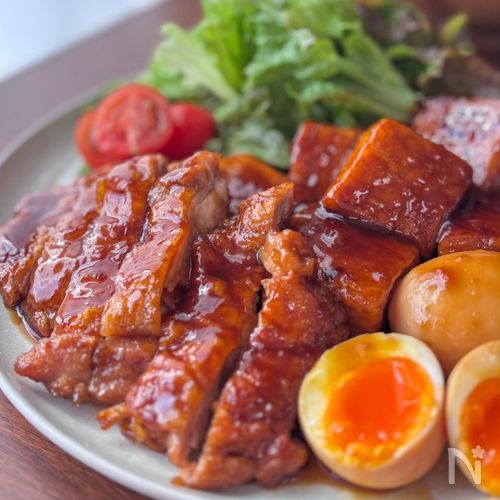 鶏と厚揚げの照り焼き