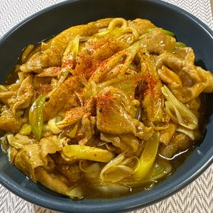 楽ラク手抜キッチン🐶🐾の作ってみた!投稿(蕎麦屋さんのカレーにも負けません！【だし香るカレーうどん】)