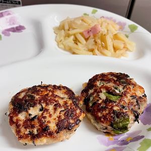 ケの作ってみた!投稿(完成まで10分!豆腐とひじきの和風バーグ)