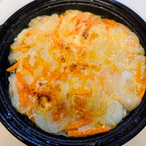 にゃんこさん🐱の作ってみた!投稿(食べ出したら止まらない【玉ねぎとにんじんのチーズチヂミ】)