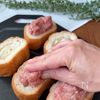 【今年の月見はコレ!】ミニ月見🍔の工程2