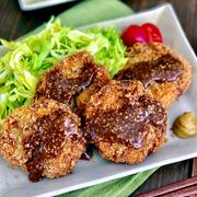 サクッとジューシー！【豚こまカツ】